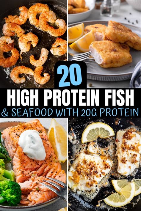 high protein fish food|20 High Protein Fish and Seafood Options (Over 20g Protein Each).